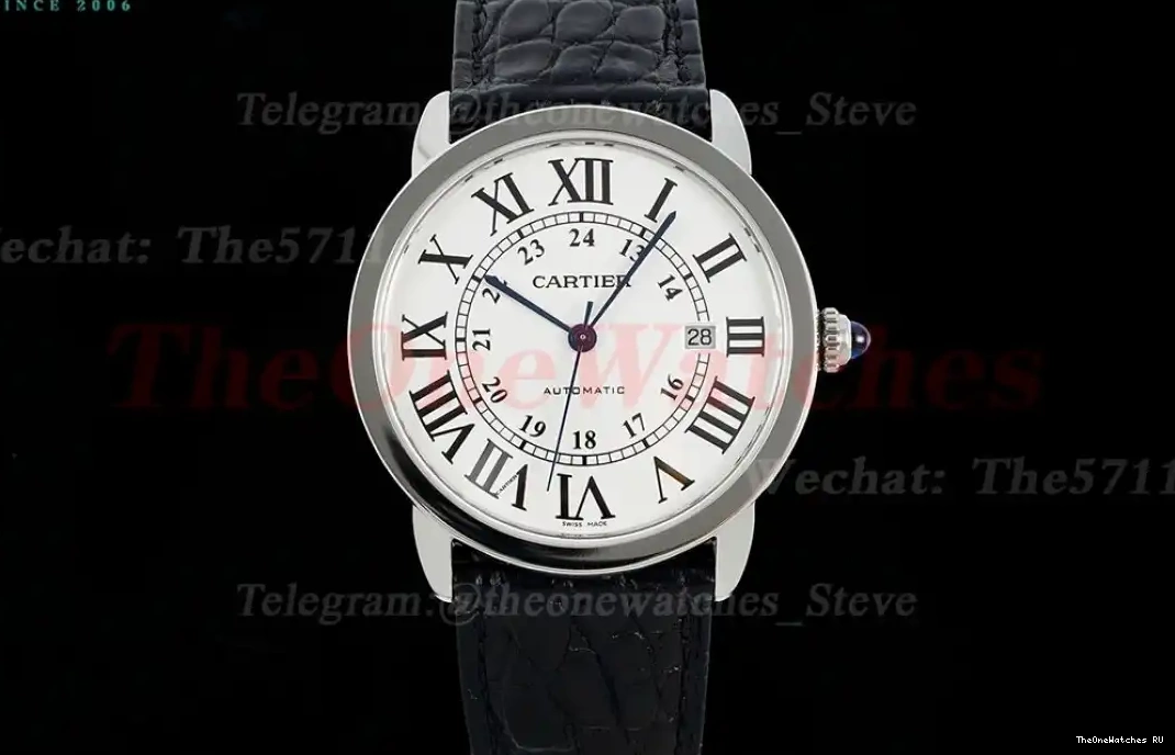 42mm AF Date White Ronde Dial MY9015 LE SS Solo 0326